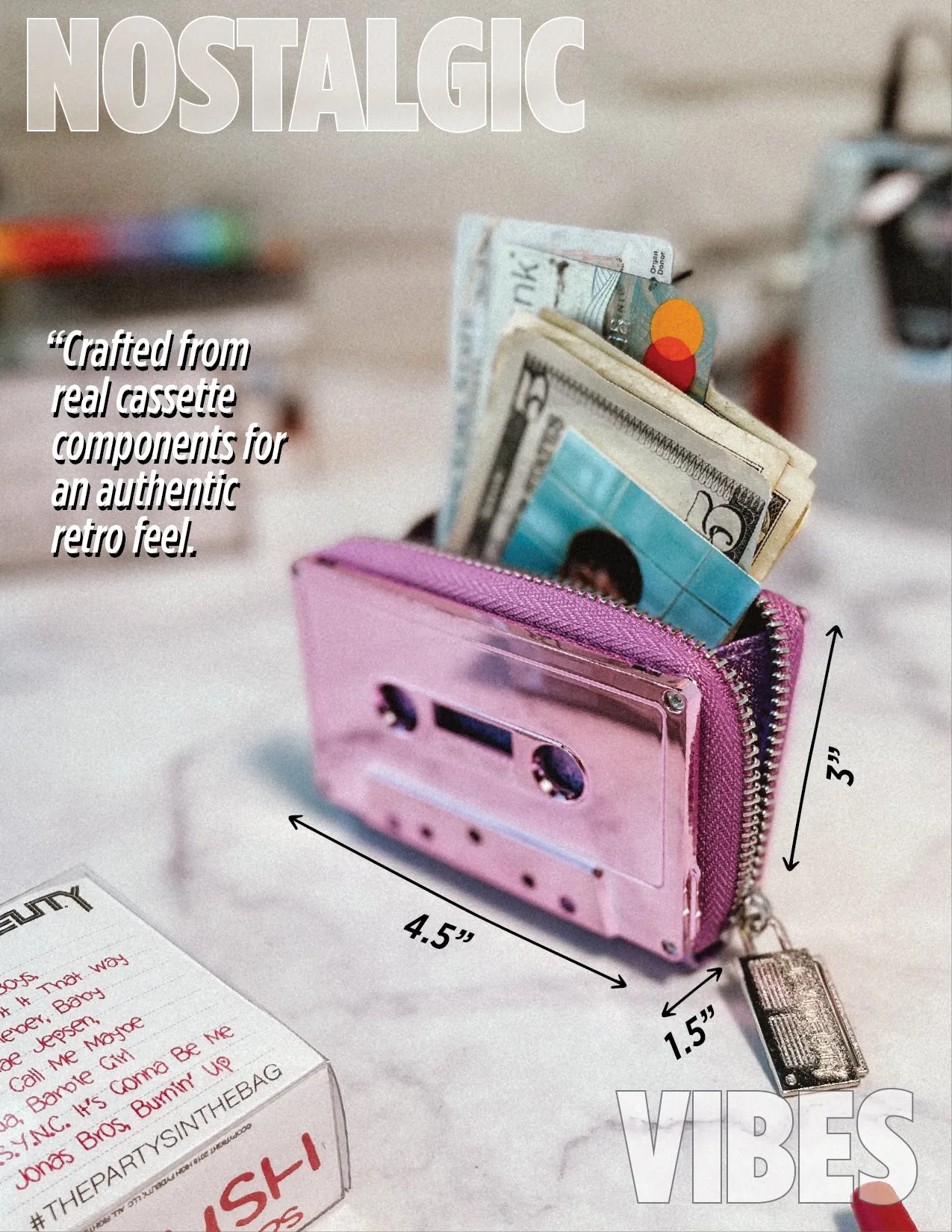 Mixtape Wallet | Lavender