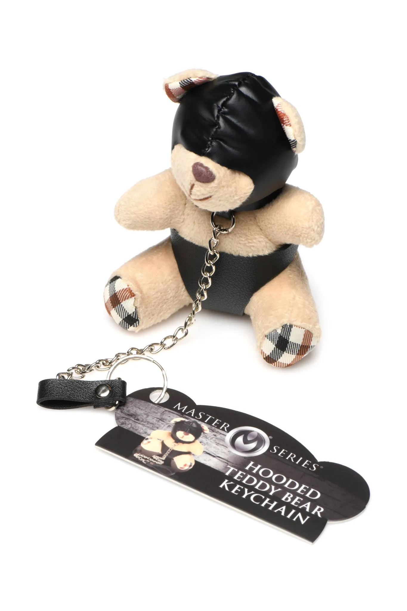 Ms Hooded Teddy Bear Keychain