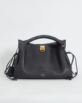 Mulberry 'iris' top handle/crossbody bag, black