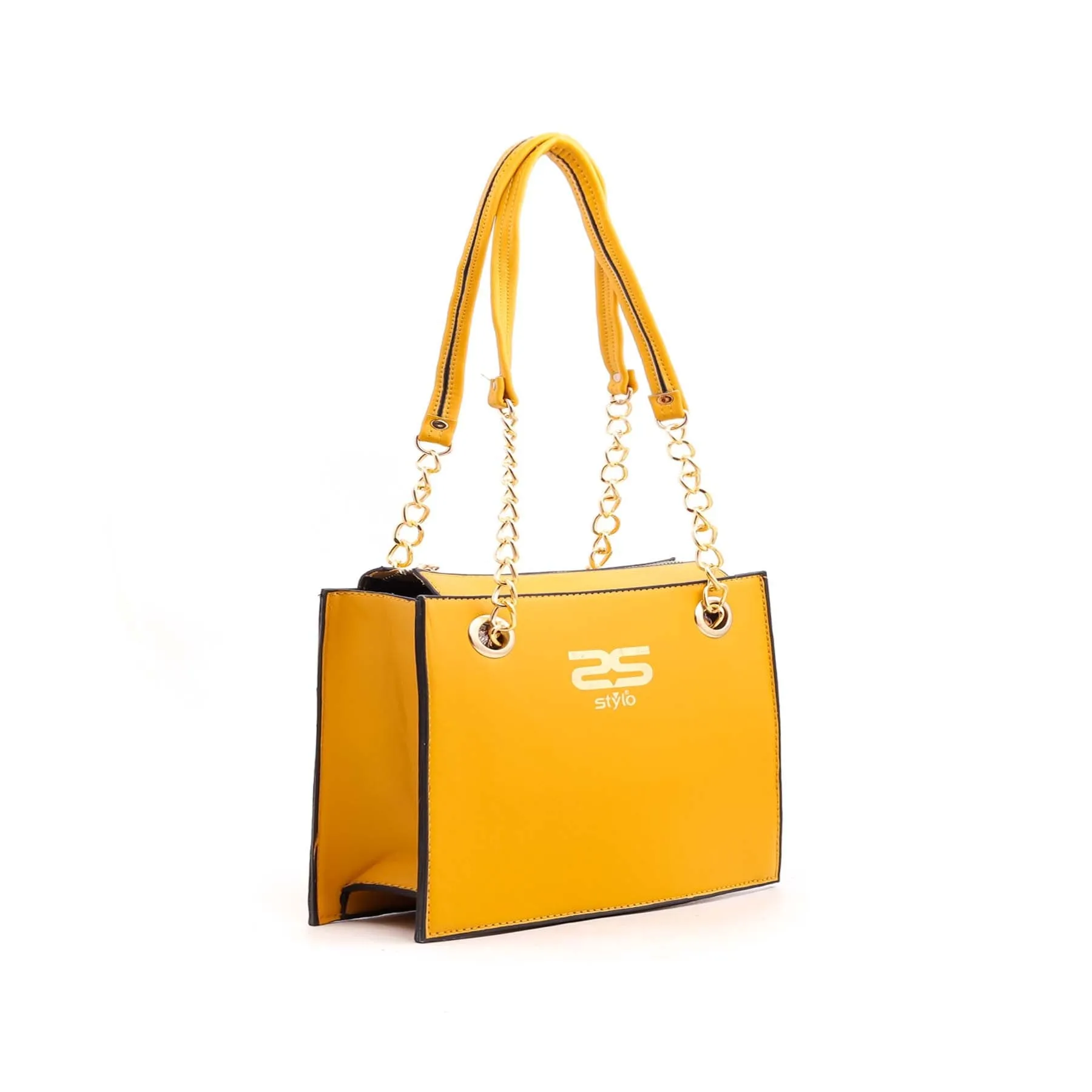 Mustard Formal Shoulder Bag P55315