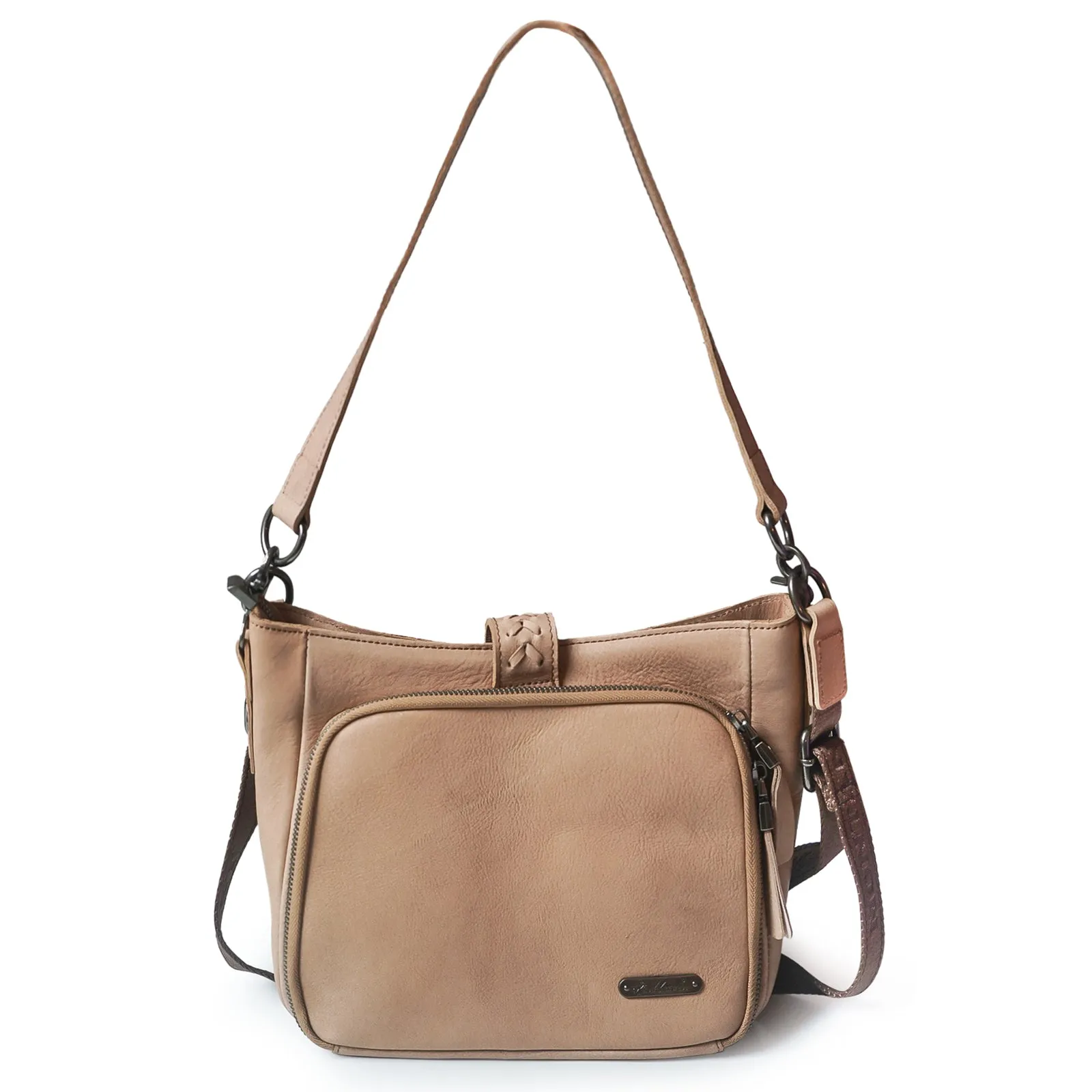 MWL-G001 Montana West Genuine Leather Collection Concealed Carry Hobo/Crossbody