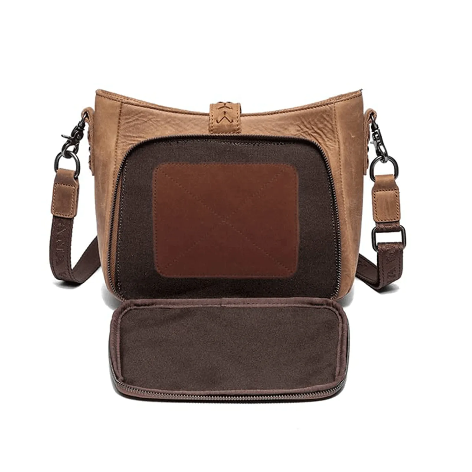 MWL-G001 Montana West Genuine Leather Collection Concealed Carry Hobo/Crossbody