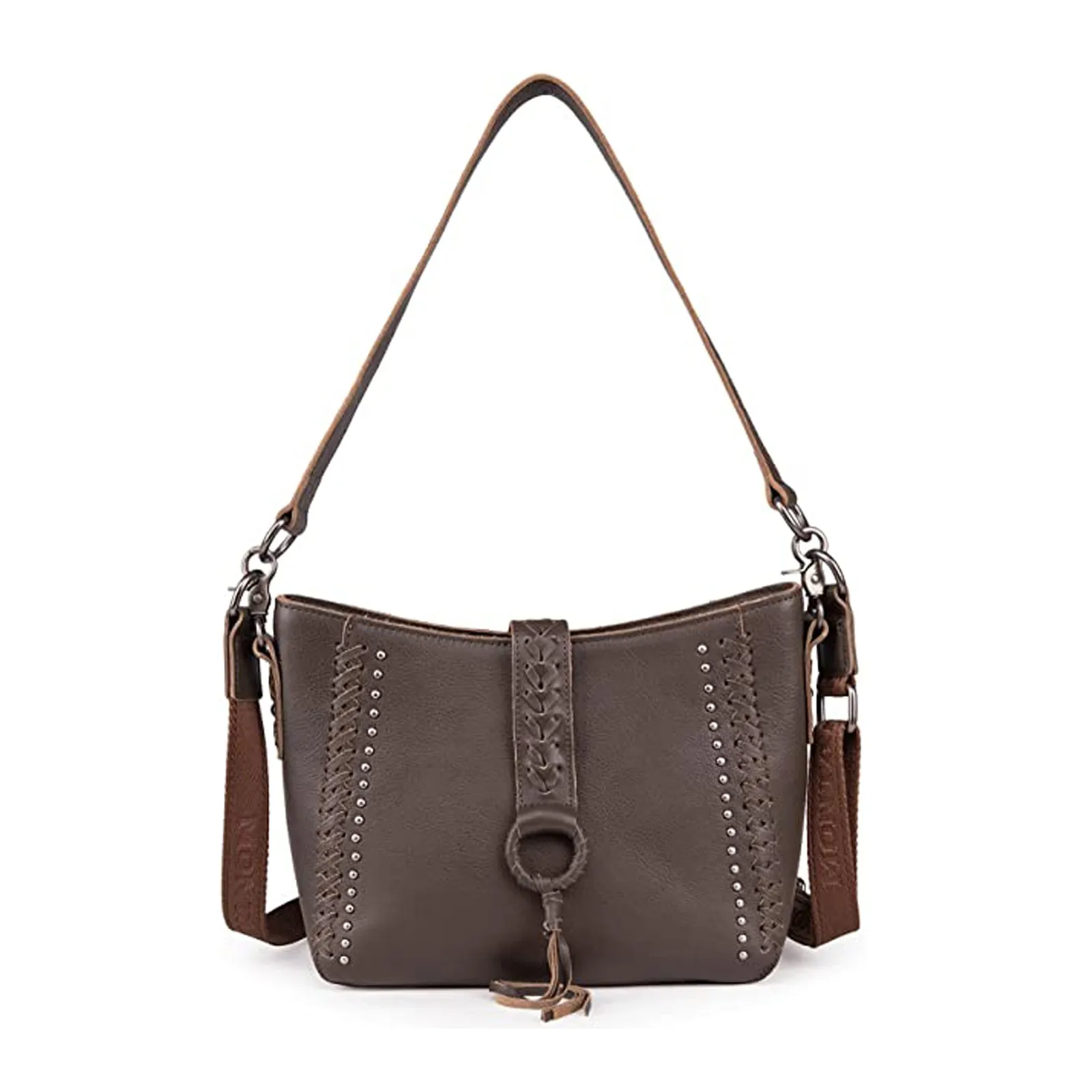 MWL-G001 Montana West Genuine Leather Collection Concealed Carry Hobo/Crossbody