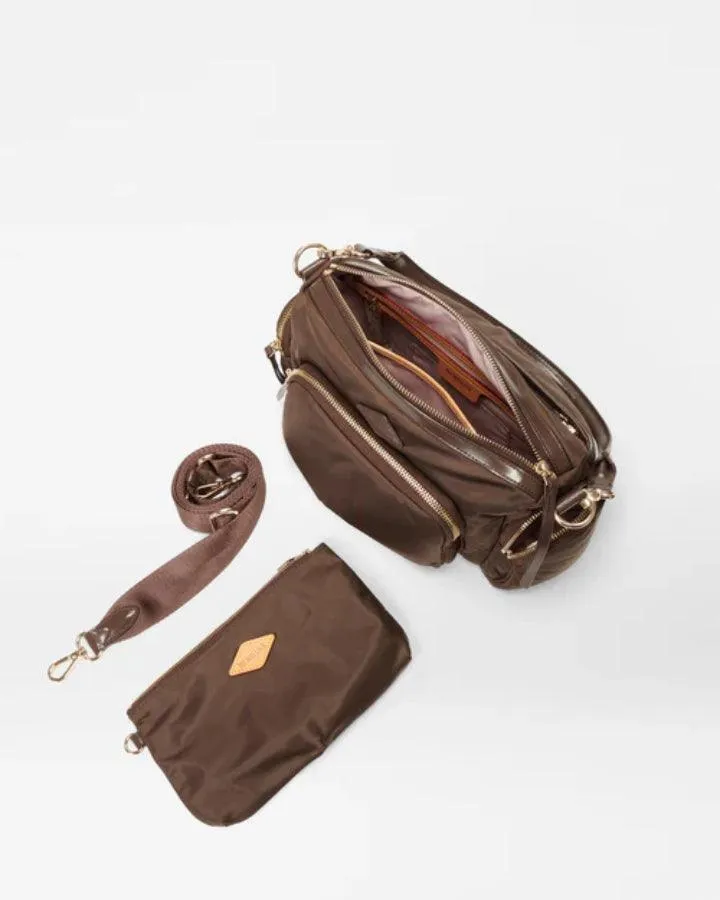 MZ Wallace Walnut Small Chelsea Crossbody Bag