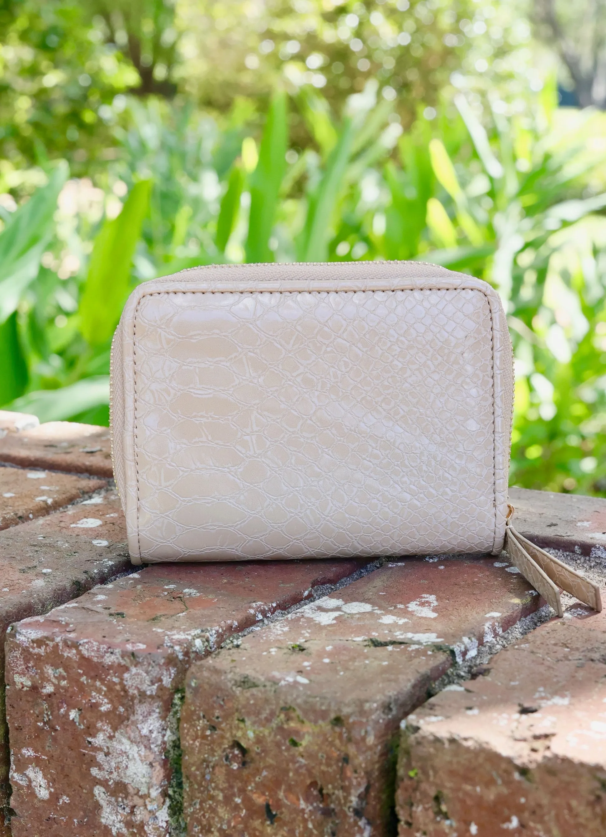 Nadine Tan Zippered Wallet