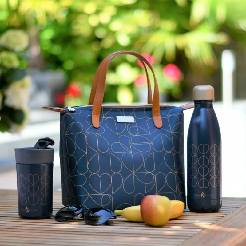 Navigate Beau and Elliot Brokenhearted Lunch Tote Navy