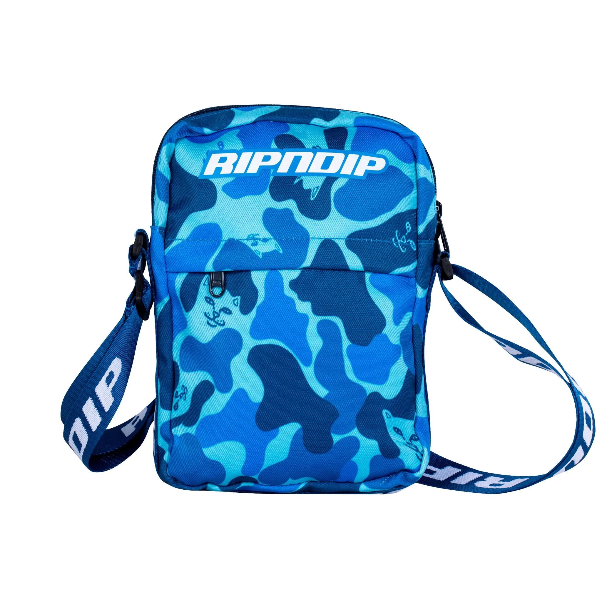 Nerm Camo Shoulder Bag (Blue Camo)