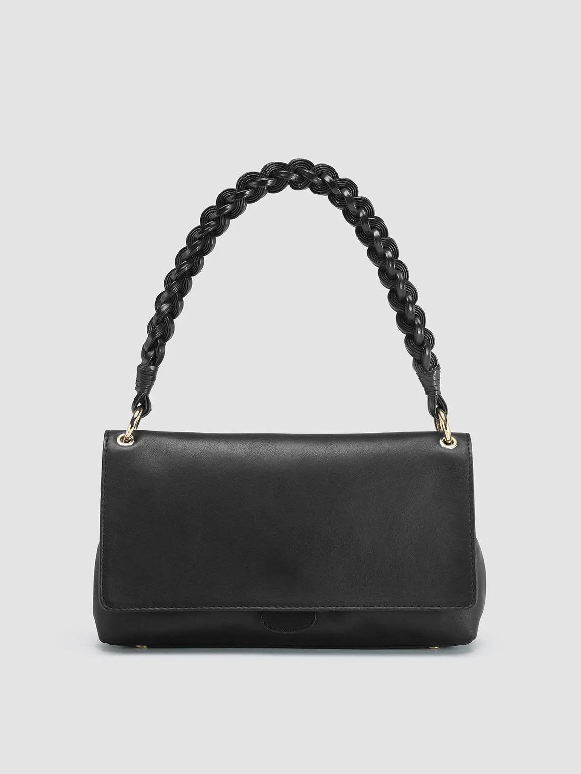 NOLITA 212 - Black Nappa Leather Shoulder Bag