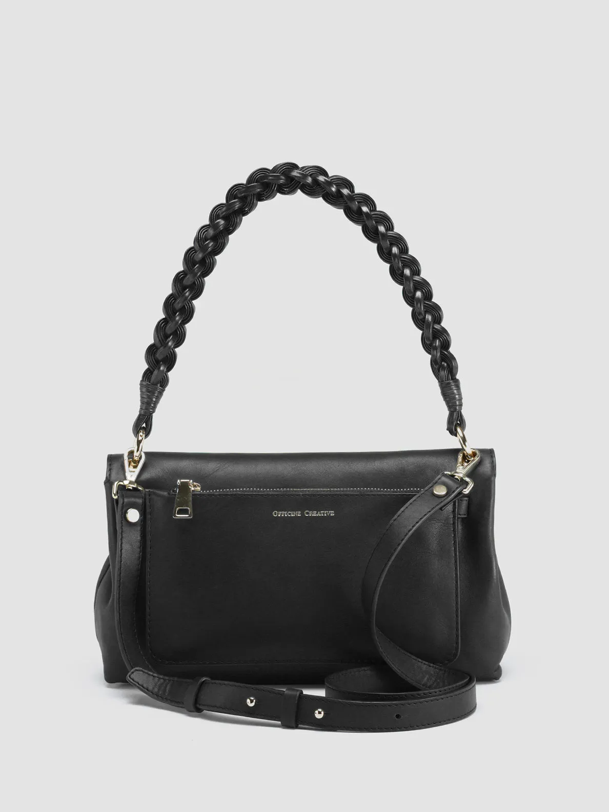 NOLITA 212 - Black Nappa Leather Shoulder Bag