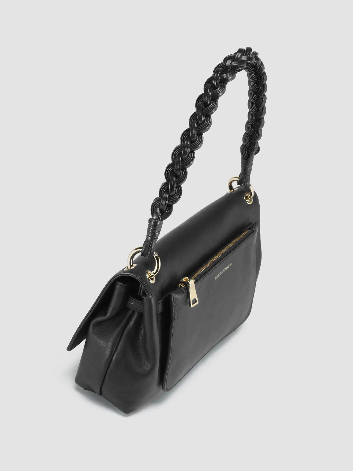 NOLITA 212 - Black Nappa Leather Shoulder Bag