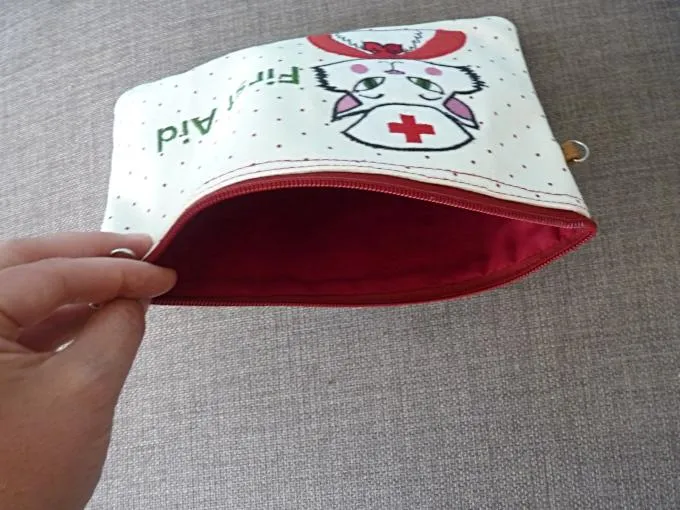 Nurse Kitty Cosmetic Pouch *seconds