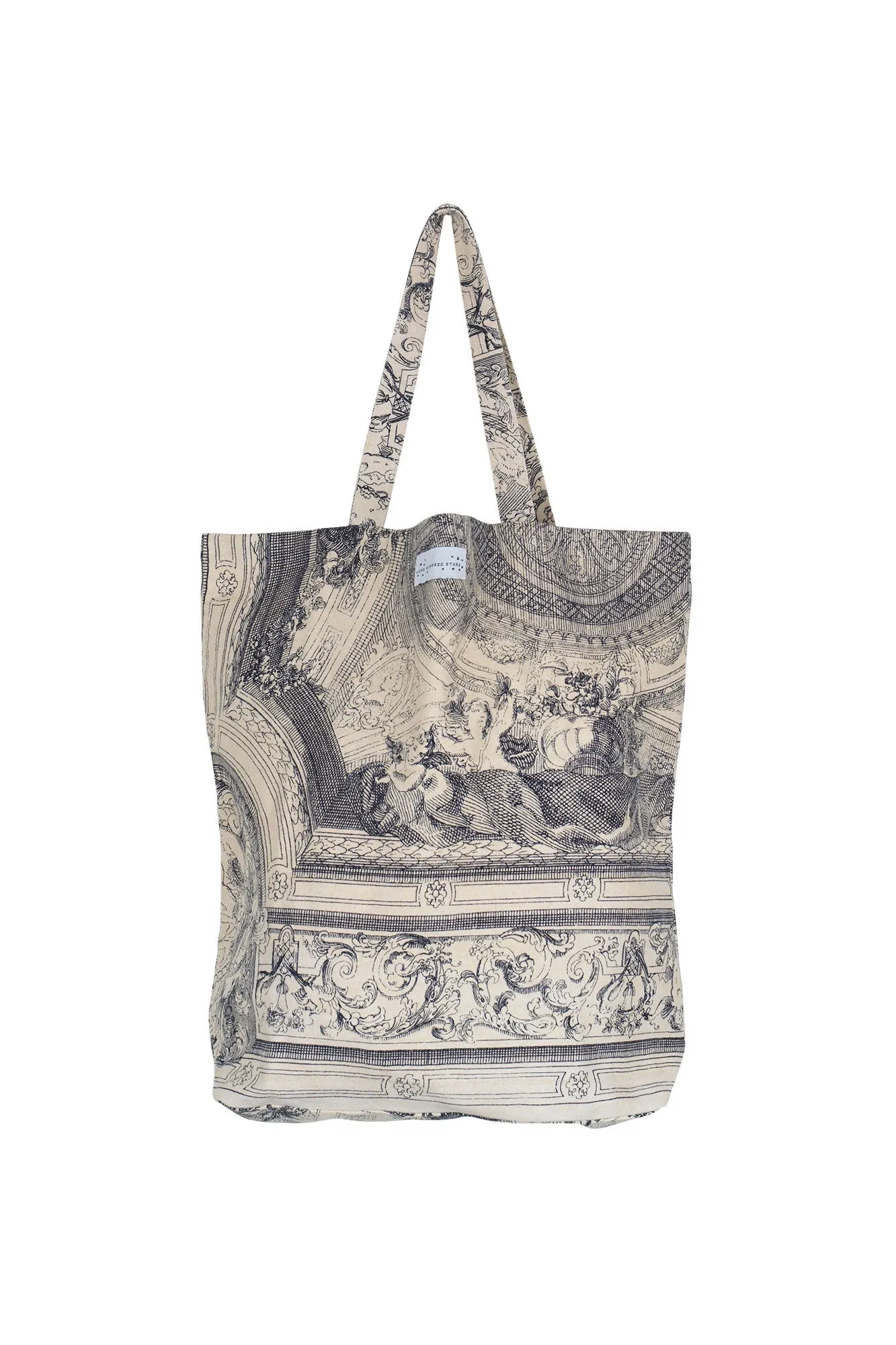 One Hundred Stars Cherub Natural Canvas Bag