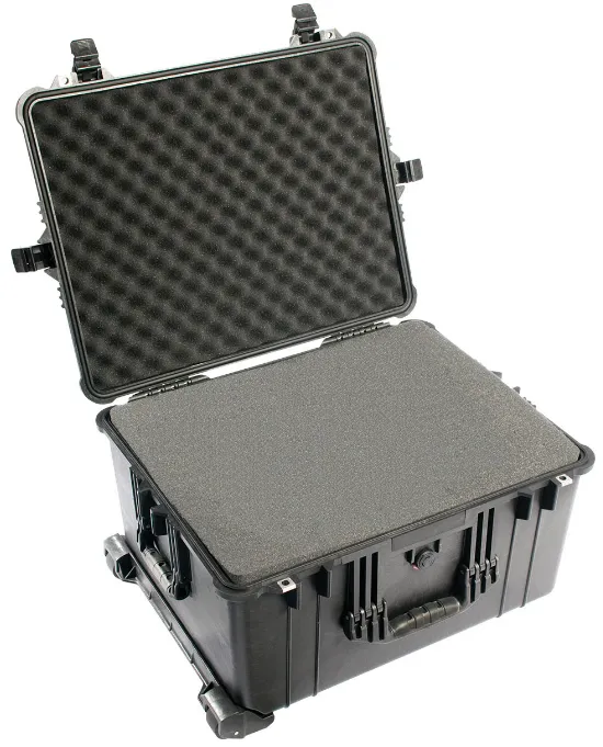 Pelican 1620 Protector case with foam Black - Limited Lifetime Warranty