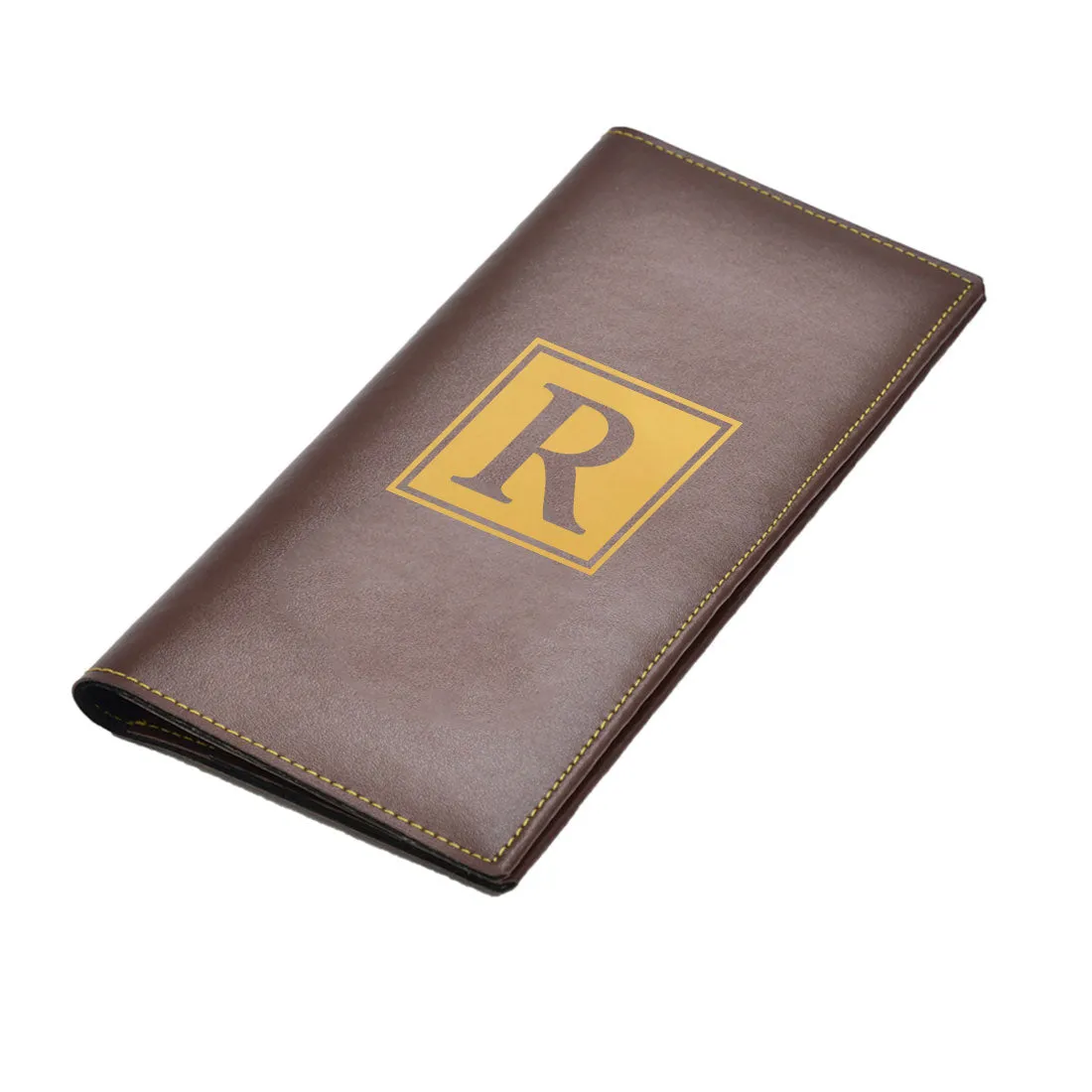 Personalised Passport Carrier Travel Organizer Wallet Case - Monogram