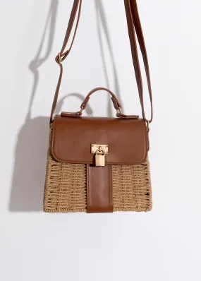 Picnic Day Crossbody Bag Brown