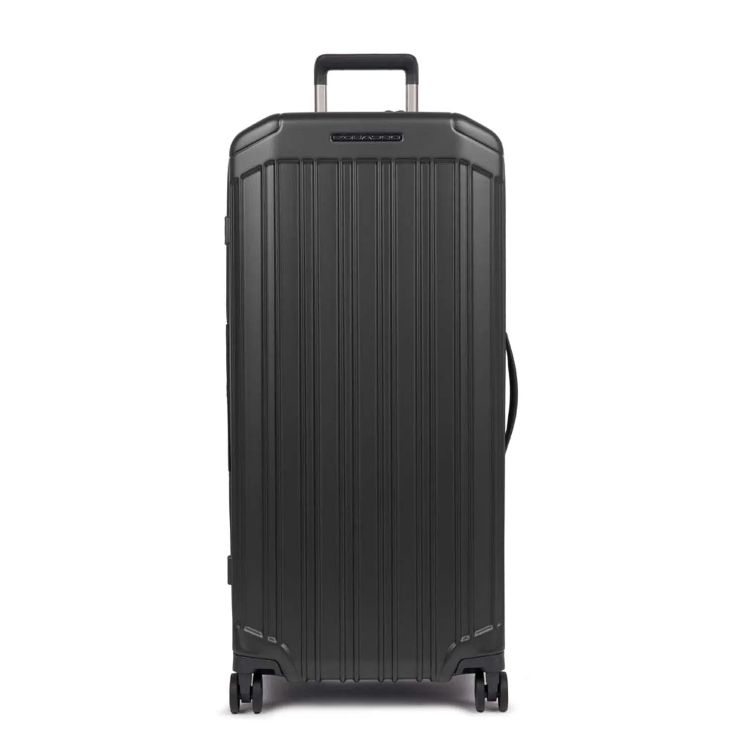 Piquadro Pq-Light 80Cm Hardcase 4 Double Wheel Trunk Check-In Trolley Matt Black - Bv5213Pql/No