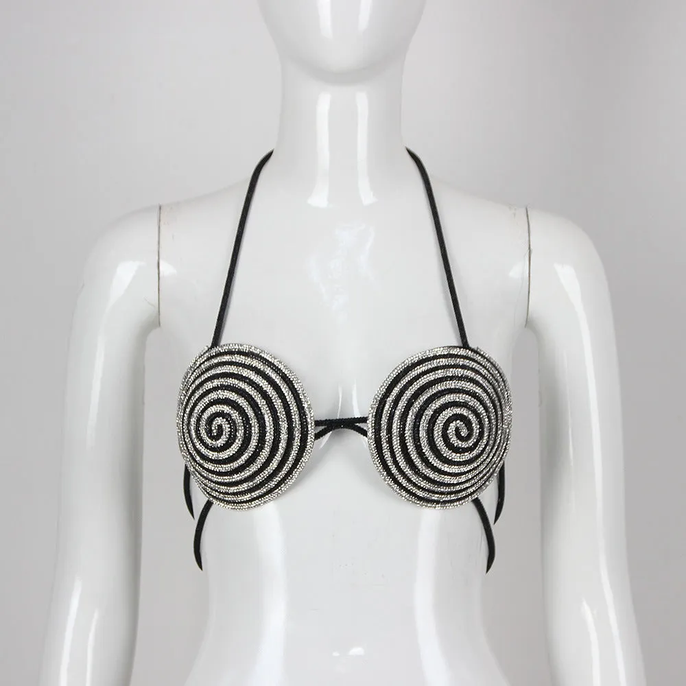 Pre Order:  Circular Chain Strap Bra