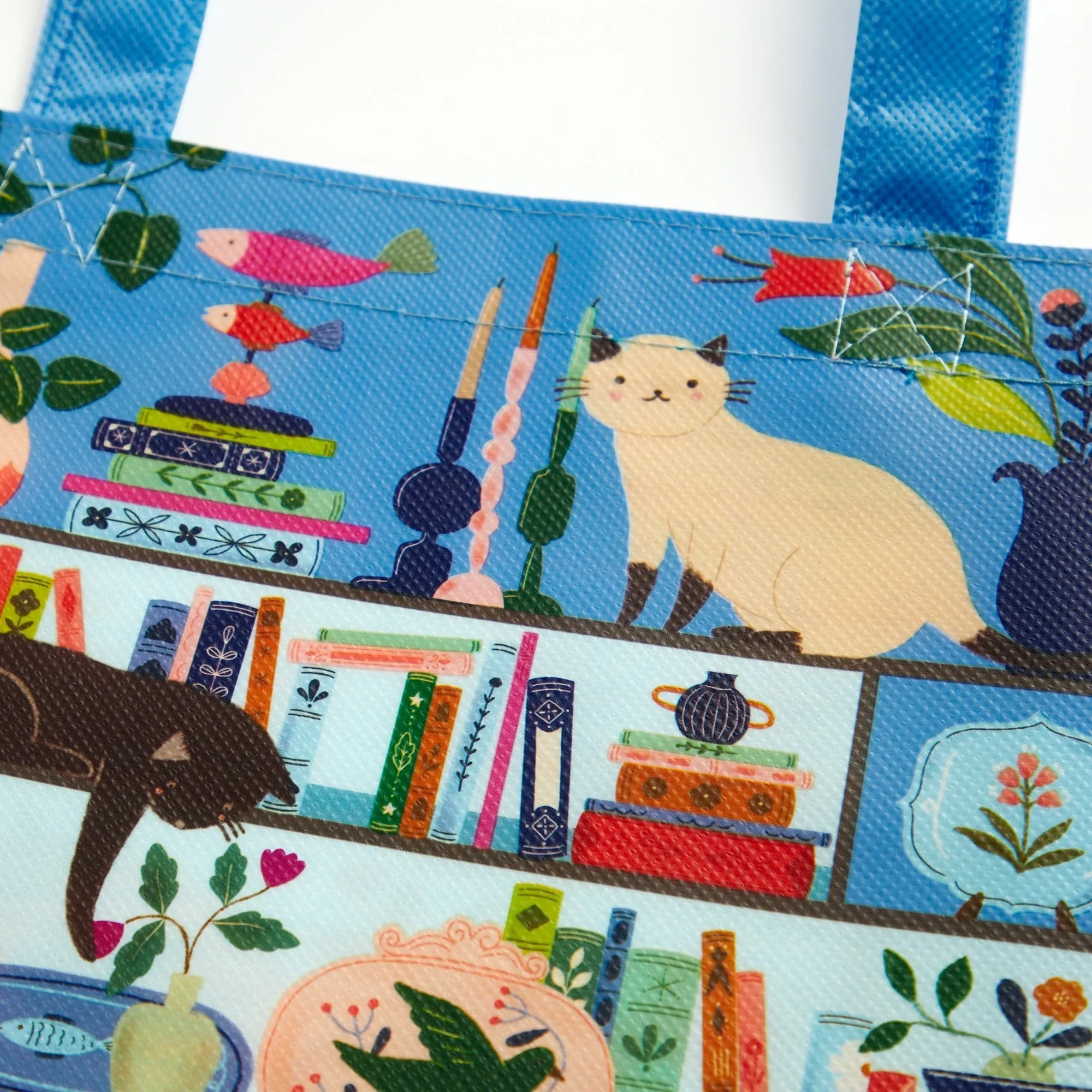 Purrfect Nook Reusable Shopping Bag