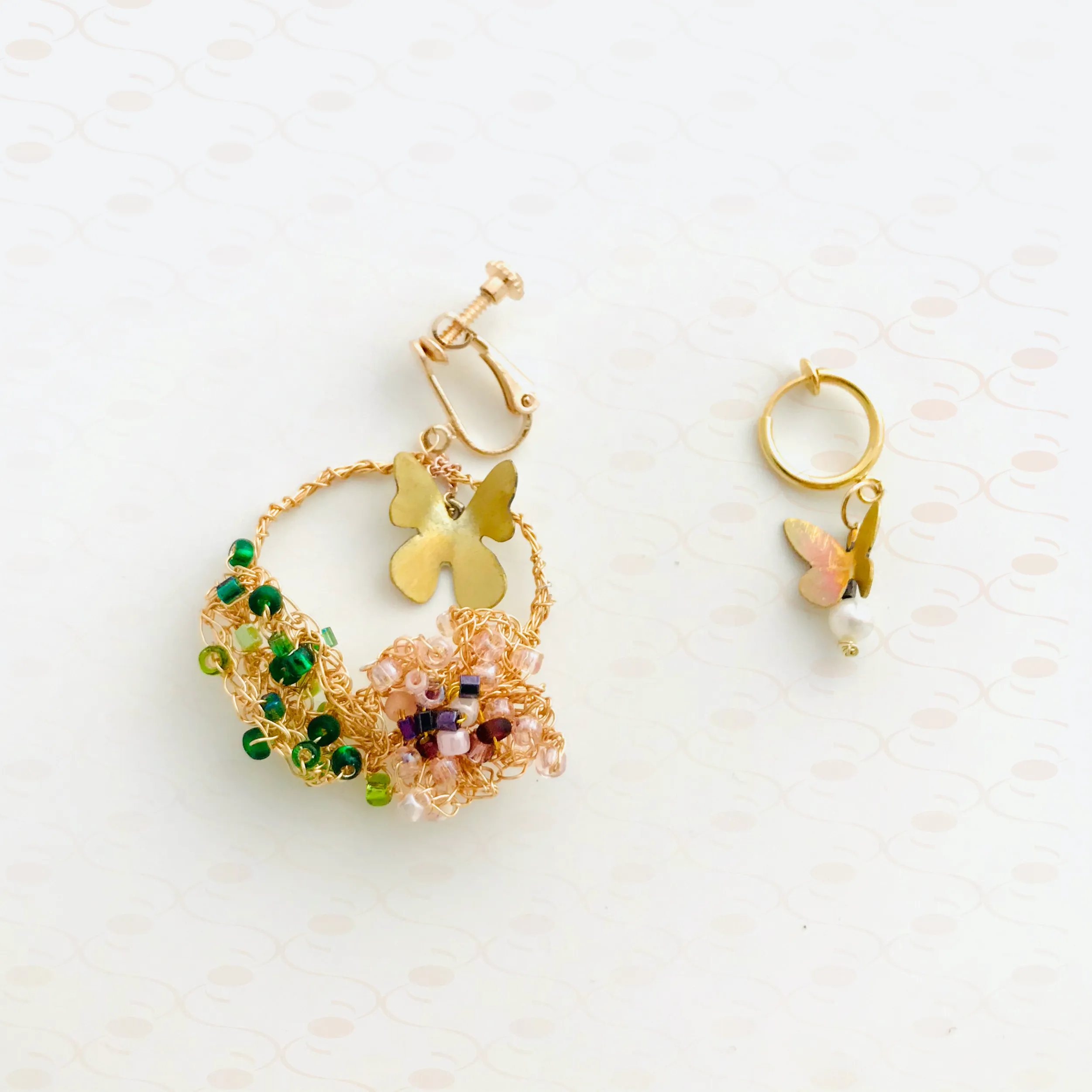 "Adventure" Clip Earrings