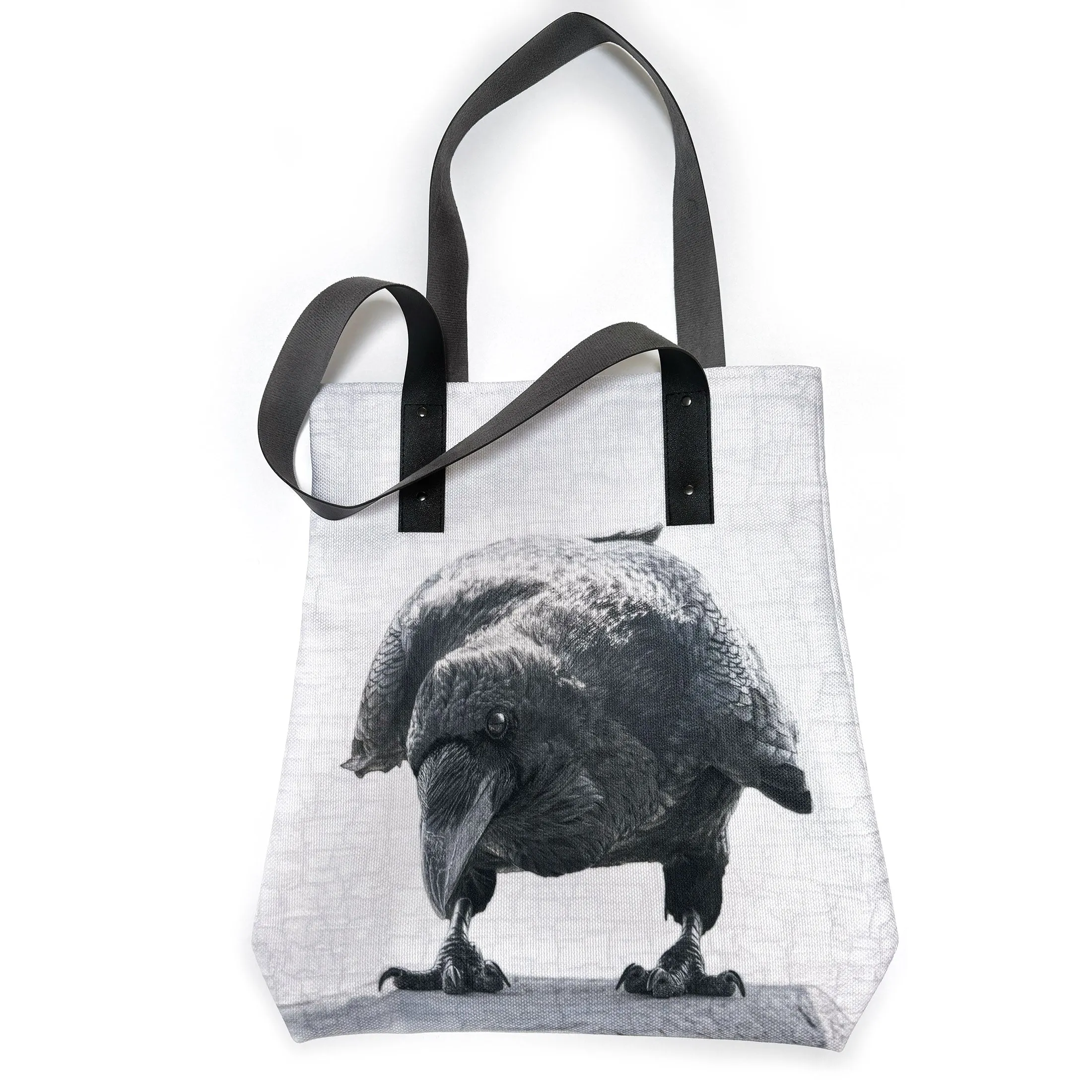 QUOTH THE RAVEN Tote Bag/Over-Sized Handbag