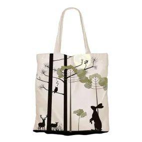 Recycled Cotton Tote Shopping Bag by Shared Earth - Hare & Moon