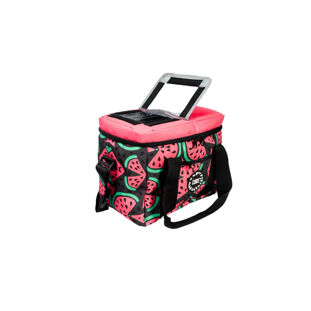 Red & Black Watermelons cooler Bag