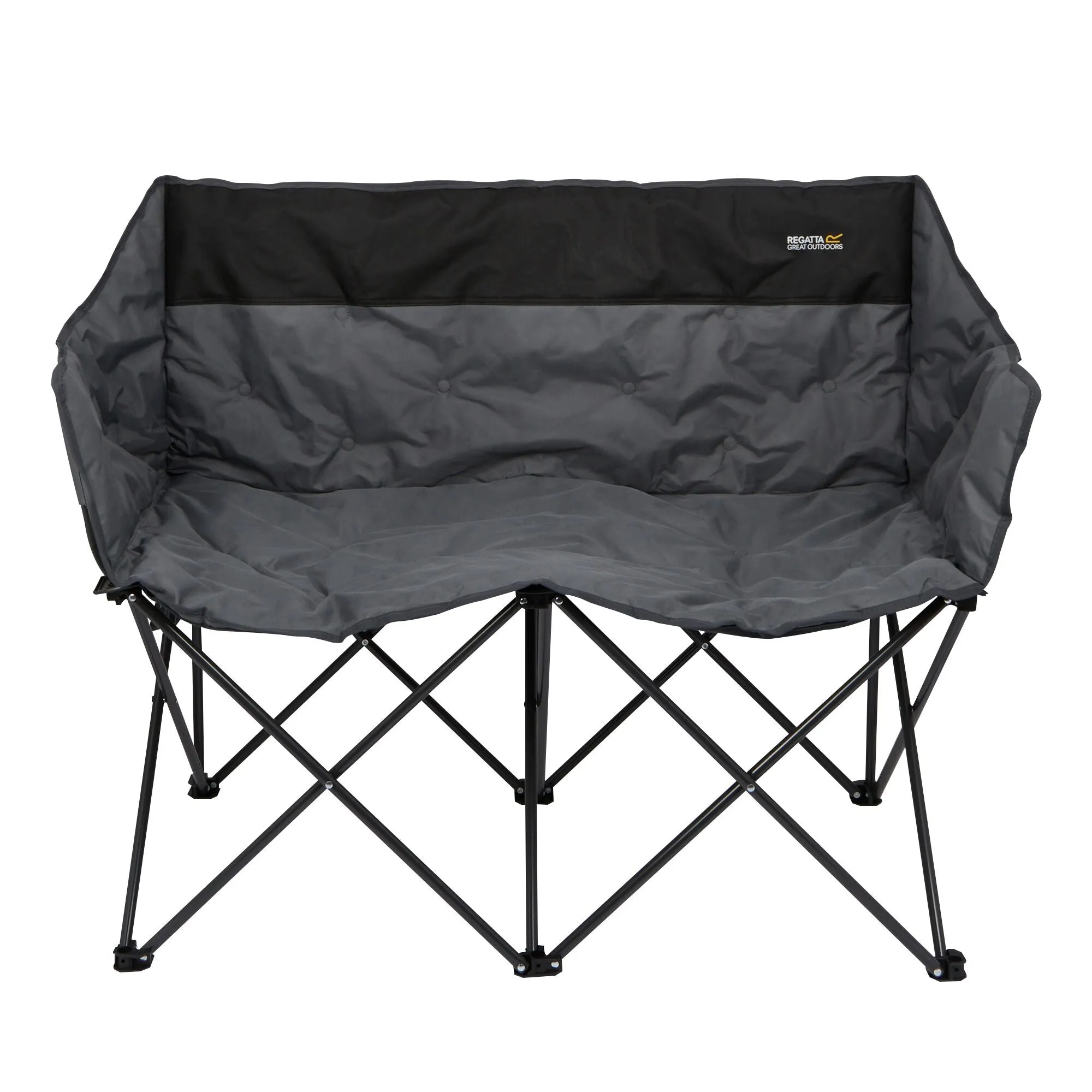 Regatta Navas Doube Camping Chair - Black/Ebony - One Size