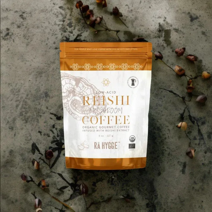 Reishi Mushroom Coffee Espresso ground 227 g / 8 oz - Ra Hygge