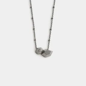 Repeated Dream - necklace - sterling silver 925 - dark rhodium