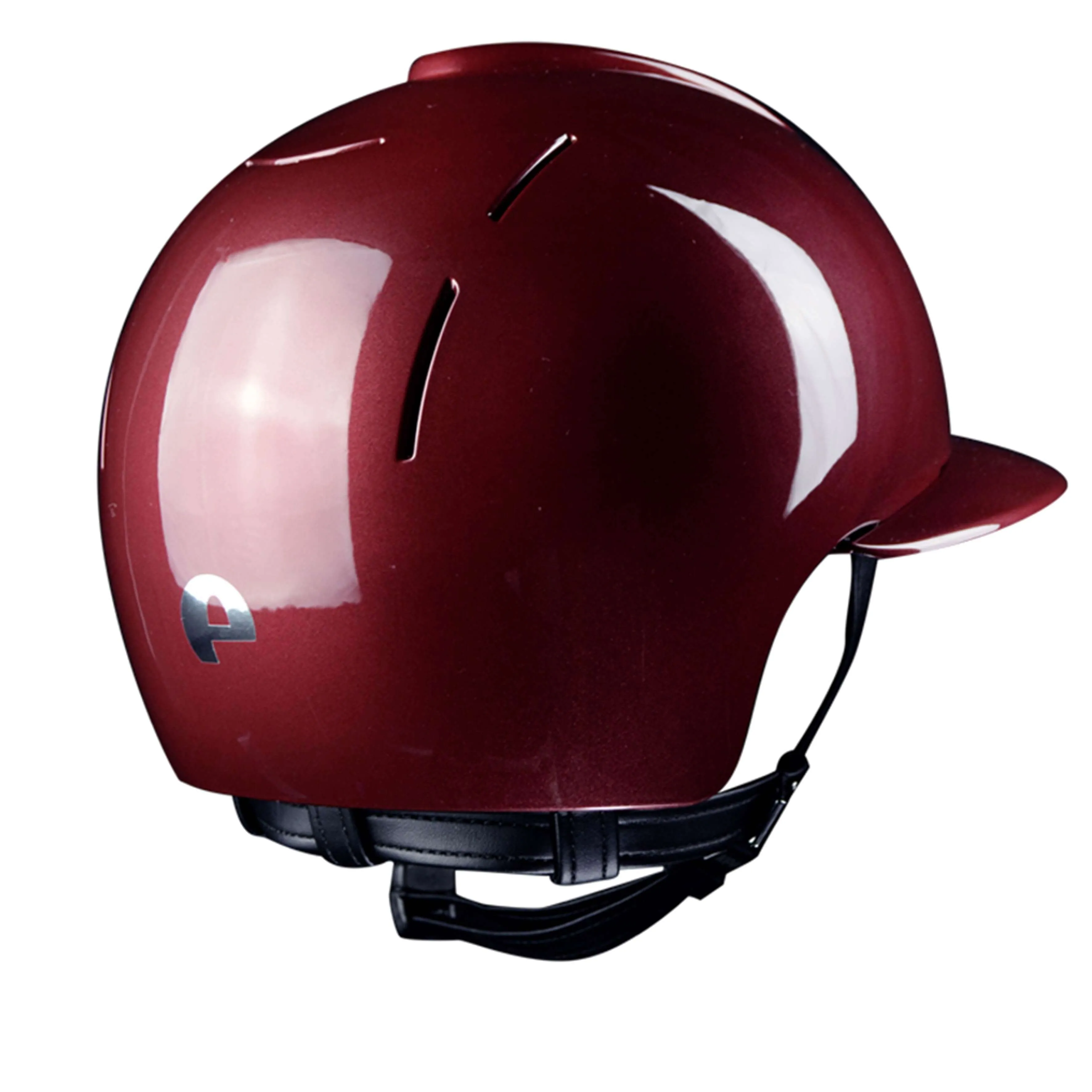 Riding Helmet Cromo Smart Polish Bordeaux