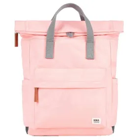 Roka Canfield B Medium Recycled Nylon Backpack - Punch Pink