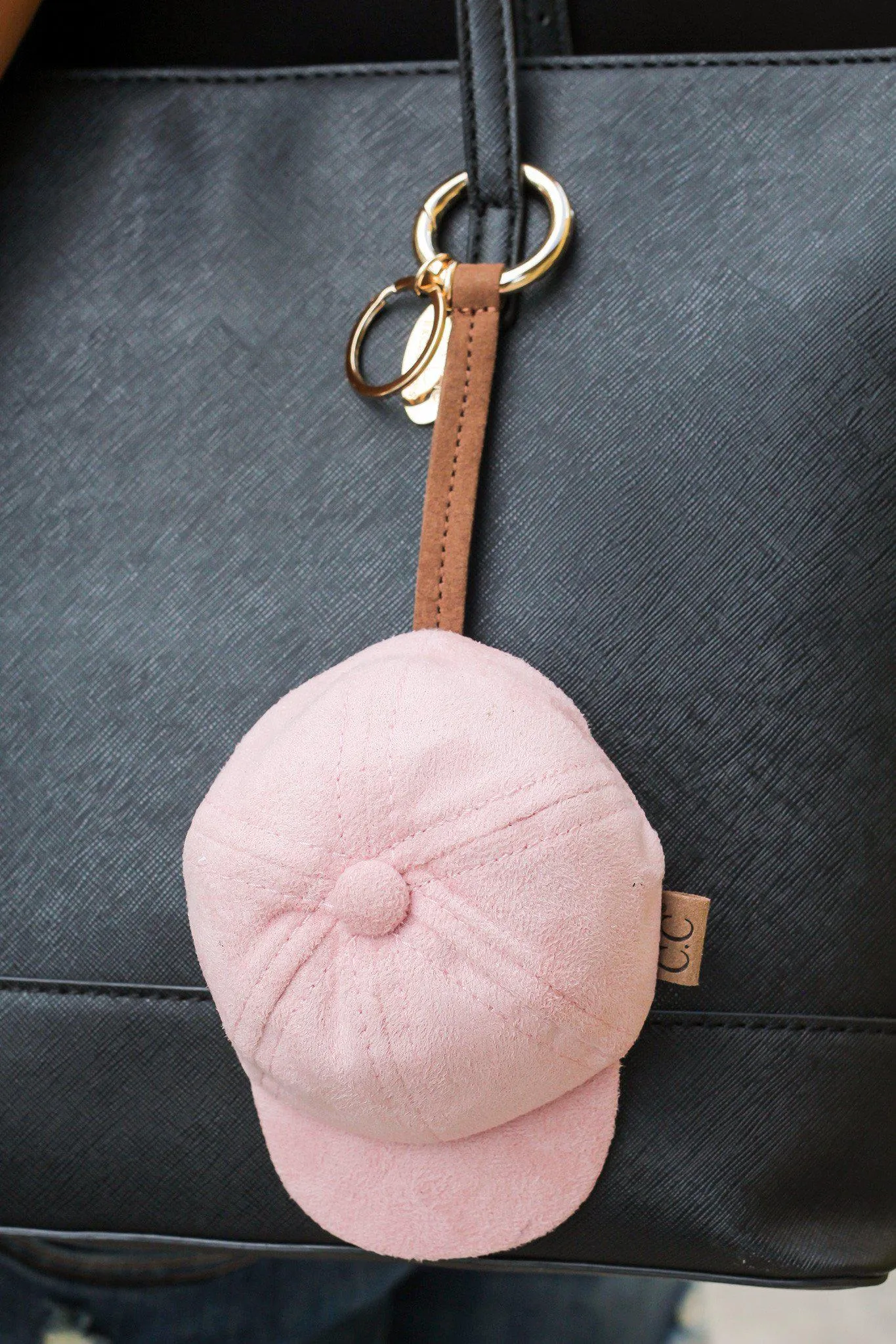 Rose Baseball Cap Coin Purse