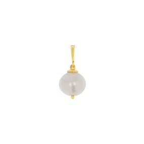 Round Pearl Charm