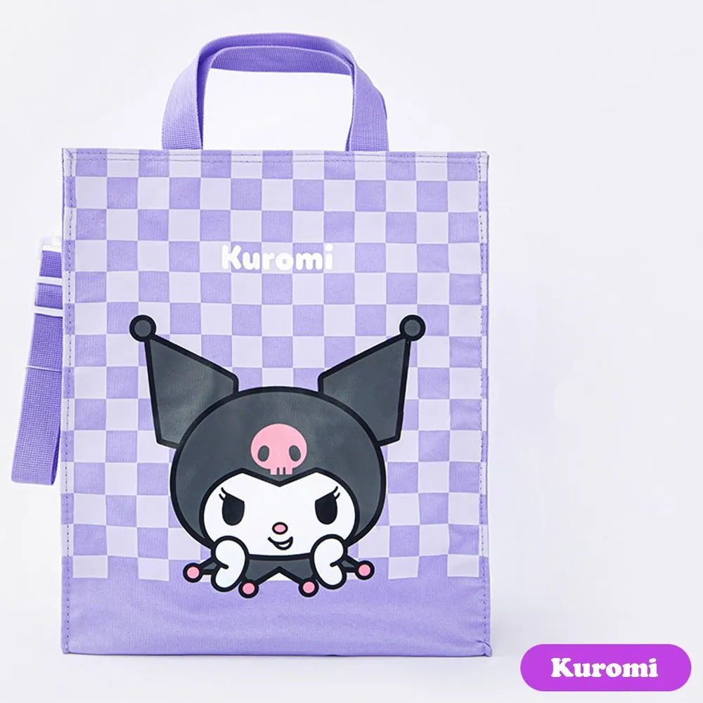 Sanrio Characters Checkered Multipurpose Bag