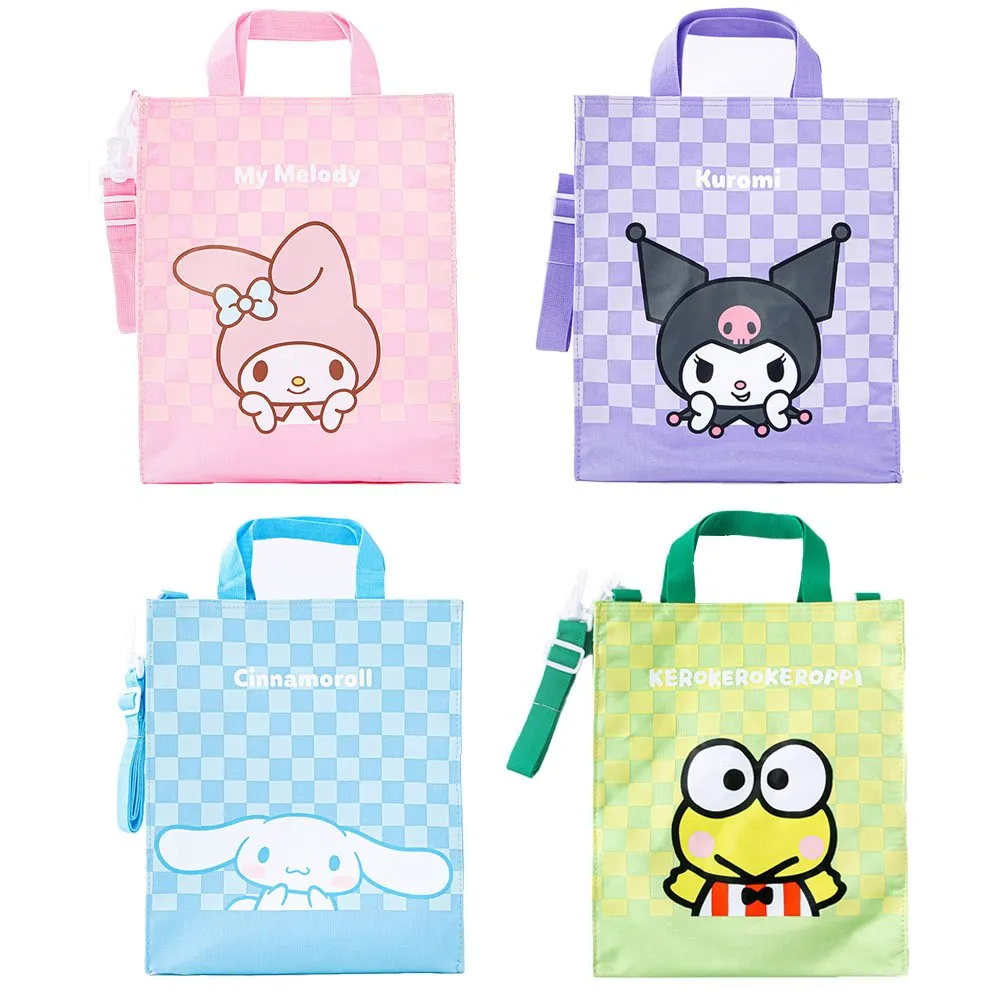 Sanrio Characters Checkered Multipurpose Bag