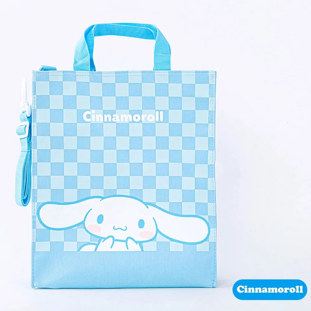 Sanrio Characters Checkered Multipurpose Bag