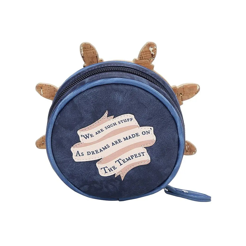 Shakespeare’s Theatre - The Tempest Round Coin Purse by Vendula