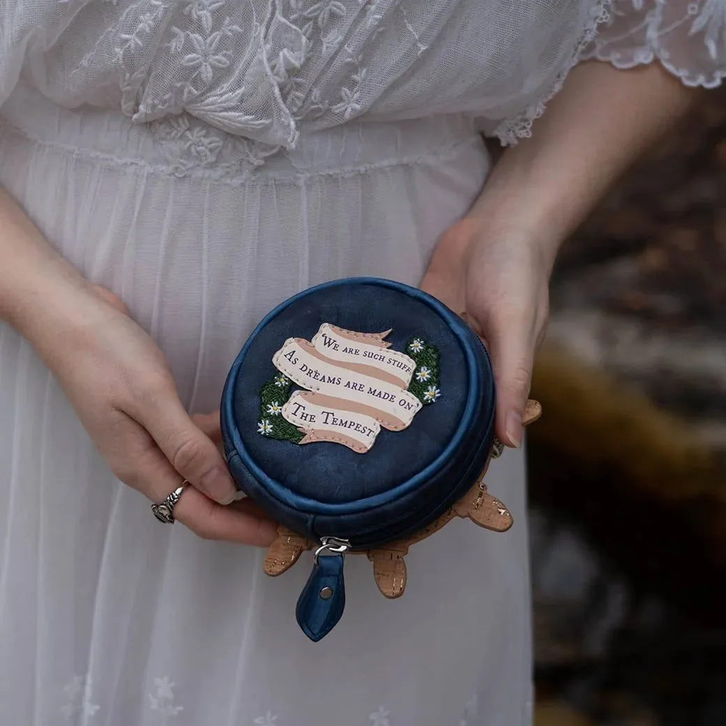 Shakespeare’s Theatre - The Tempest Round Coin Purse by Vendula