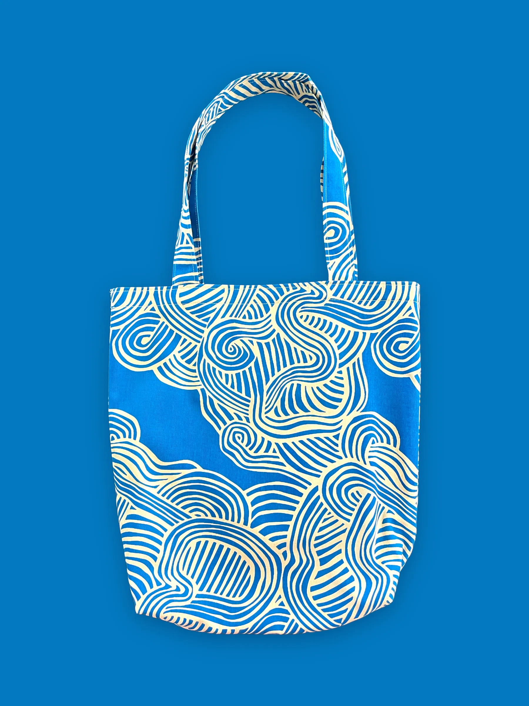 Shopping Bag Blue Zen