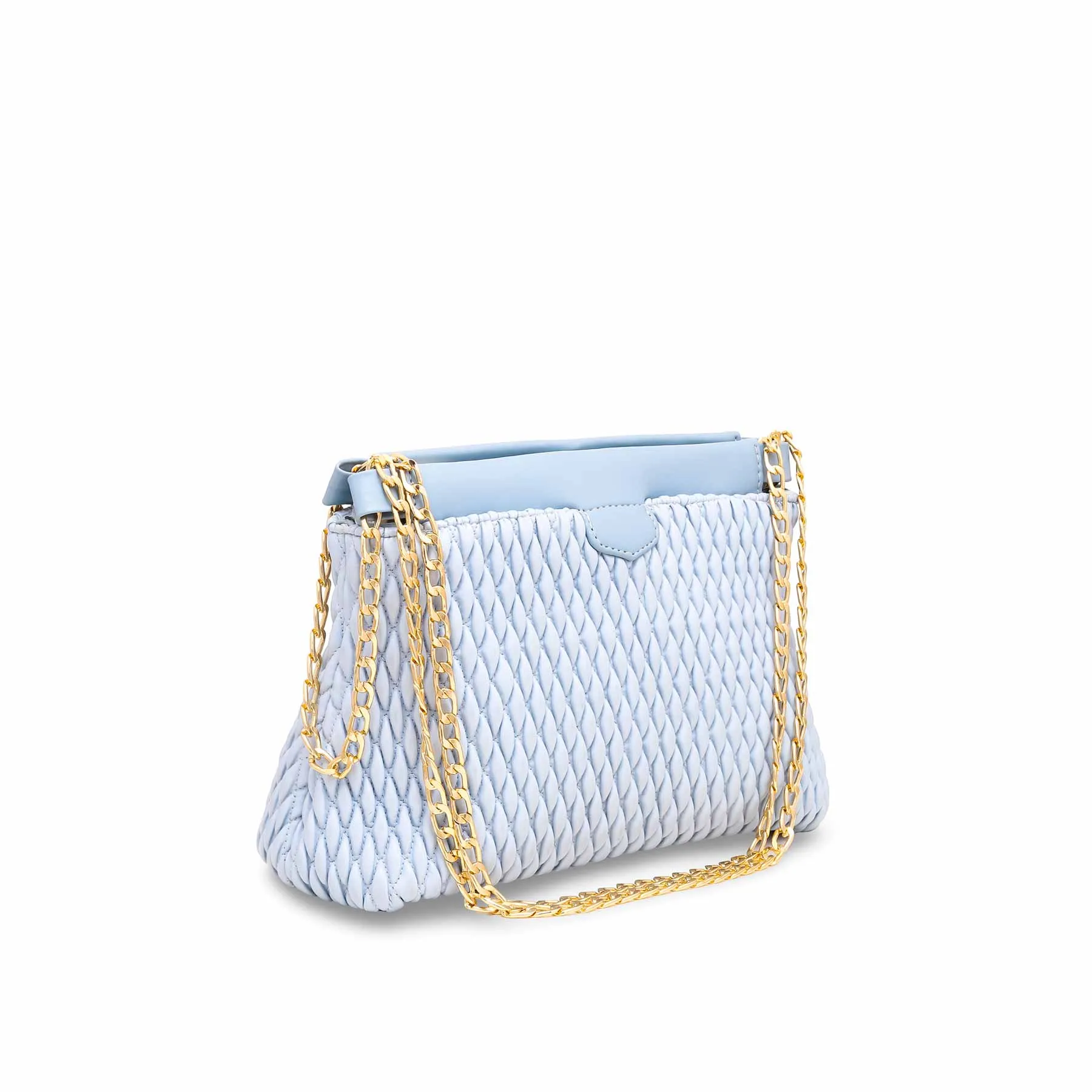 Sky Blue Formal Shoulder Bag P55605