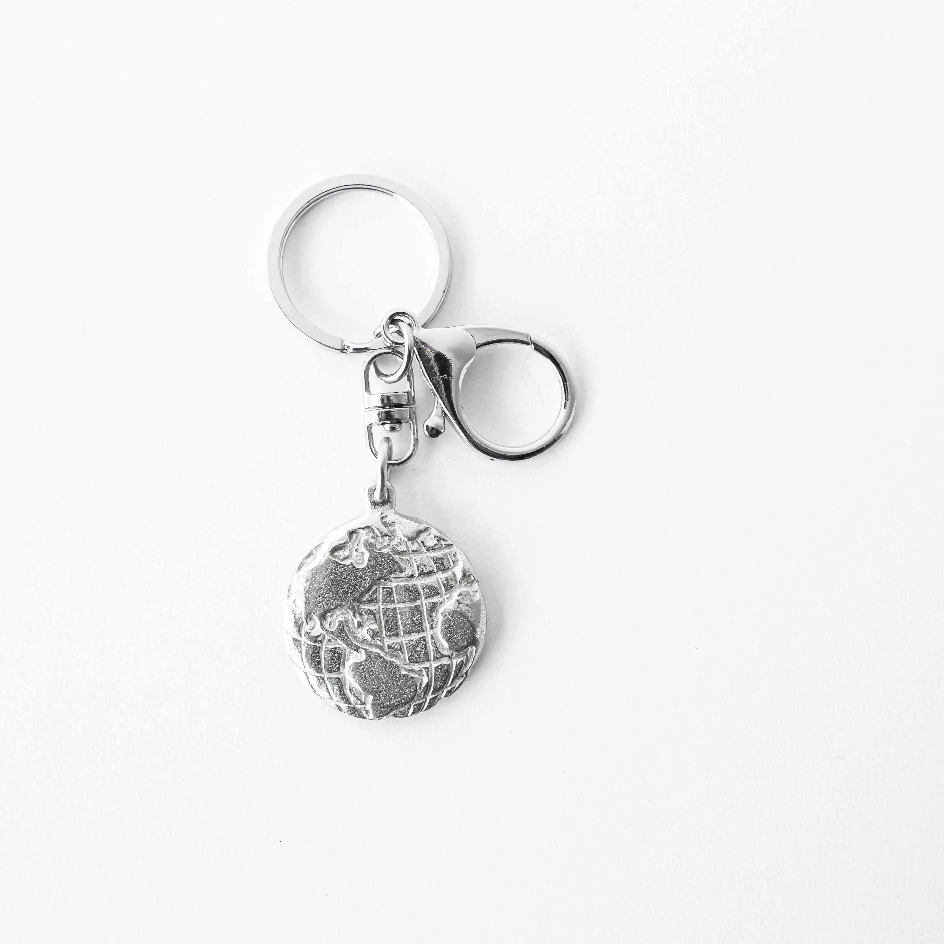 Small Planet Earth Key Chain Bag Charm - Earth Day Gift