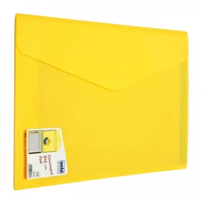 Solo Document Bag With Pad Tango Yellow A4 CC 105