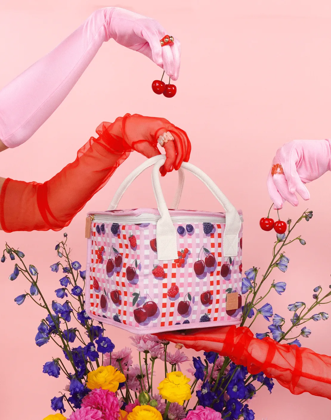 Sundae Cherries Lunch Bag