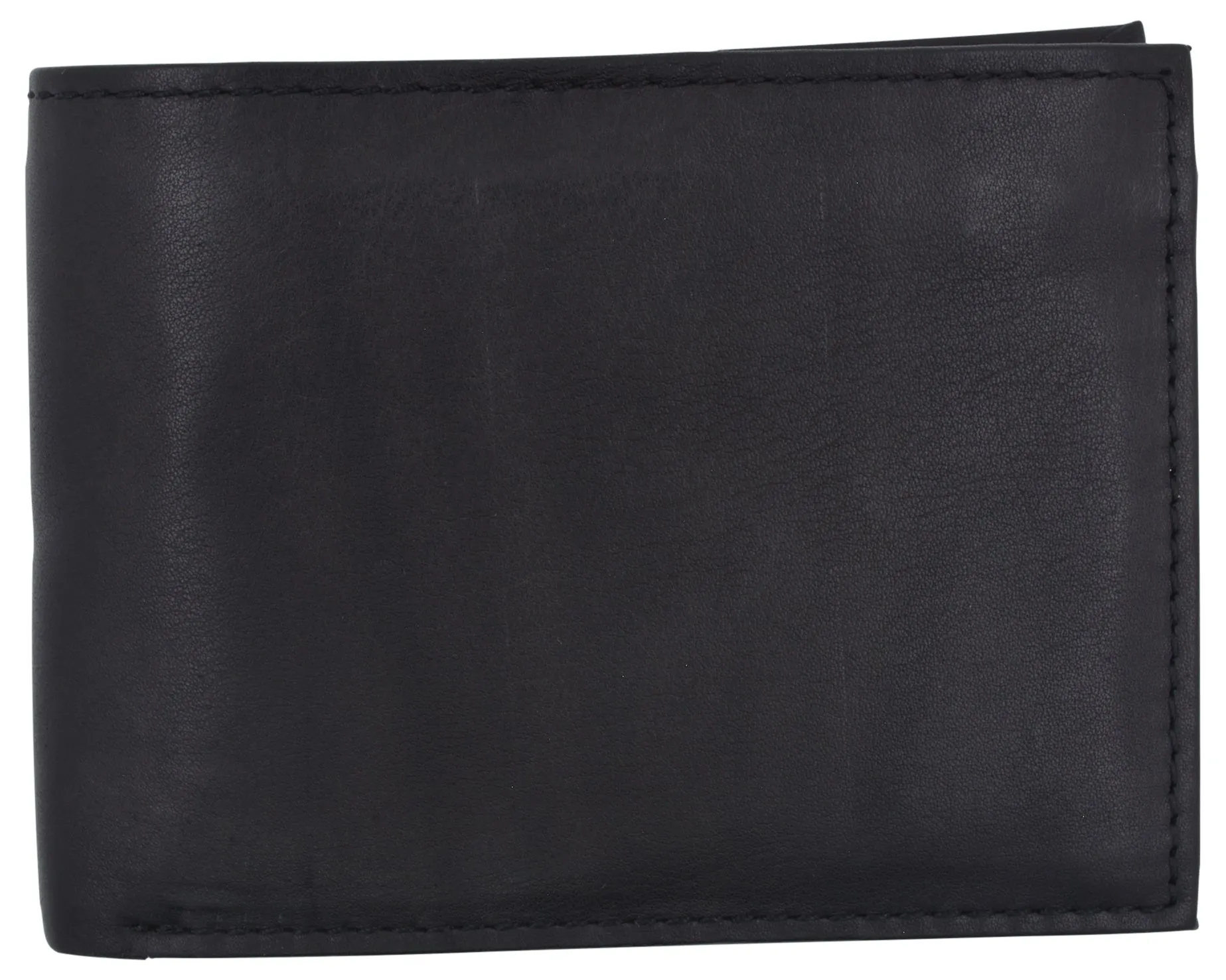 Swiss Marshall RFID Premium Leather Men's Bifold Flap ID Card Holder Wallet