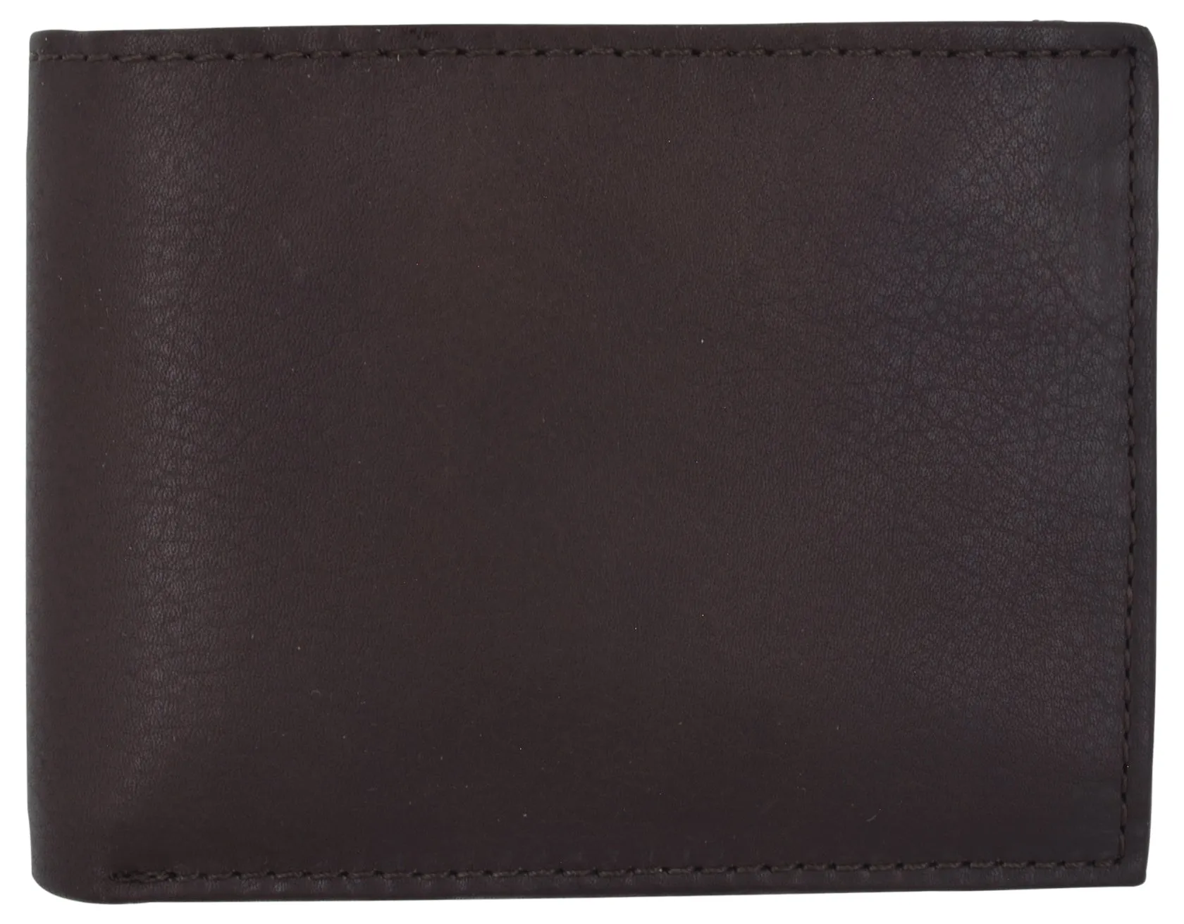 Swiss Marshall RFID Premium Leather Men's Bifold Flap ID Card Holder Wallet