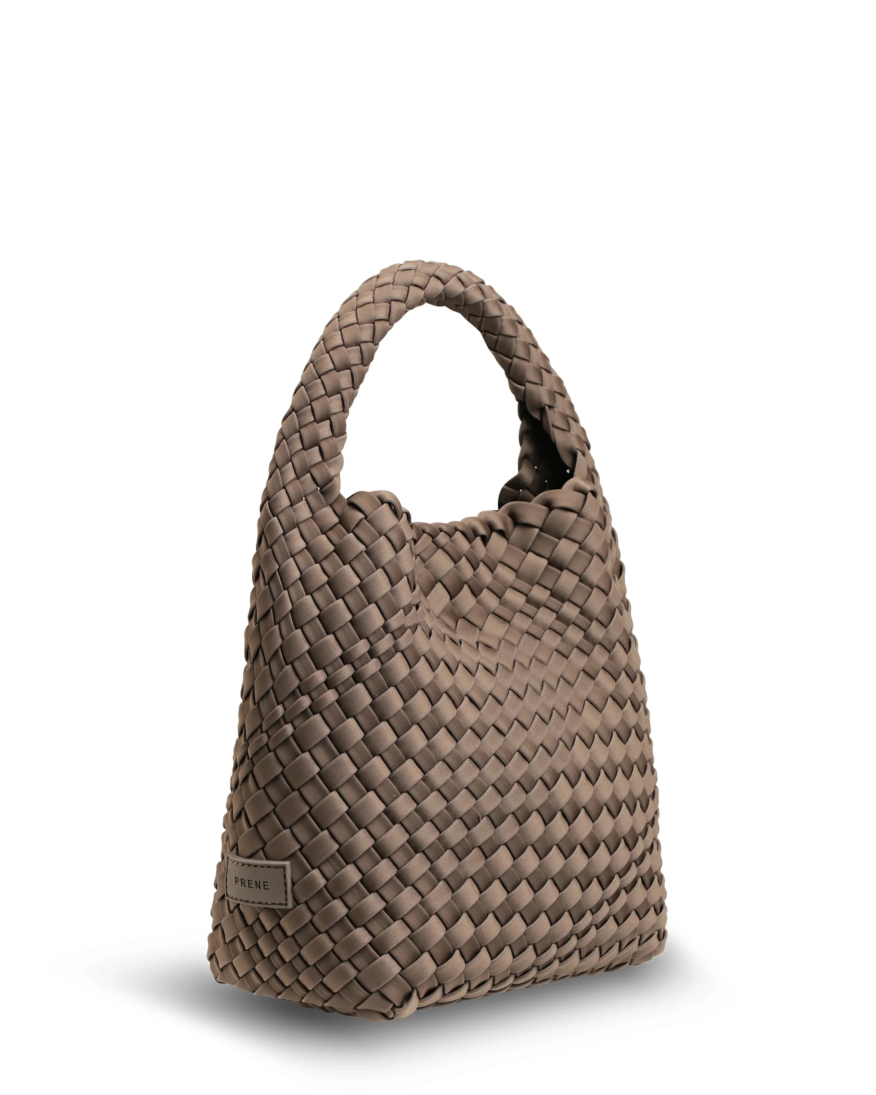 The Argo Bag (COCOA) Woven Neoprene Mini Bag