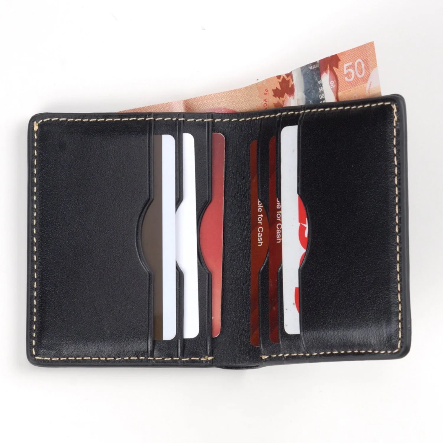 The Decent Living Leather Bifold Wallet