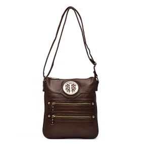 The Janey Jane Crossbody - Chocolate