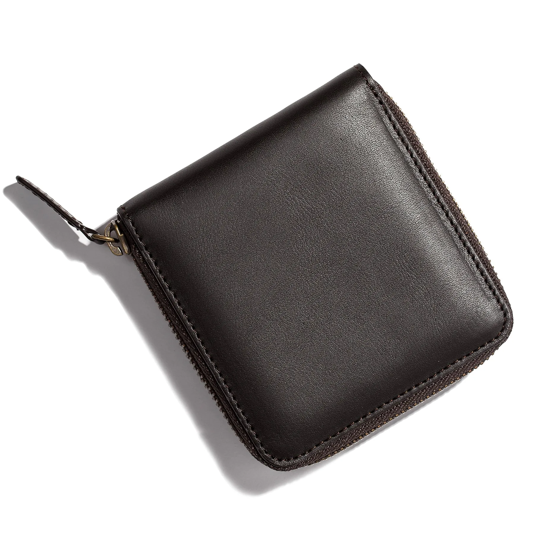 The Zip Wallet in Brown