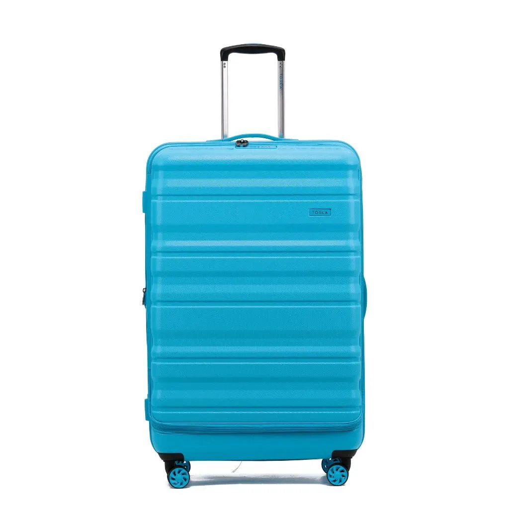 Tosca Sub Zero 2.0 3 Piece Hardsided Luggage Set - Aqua